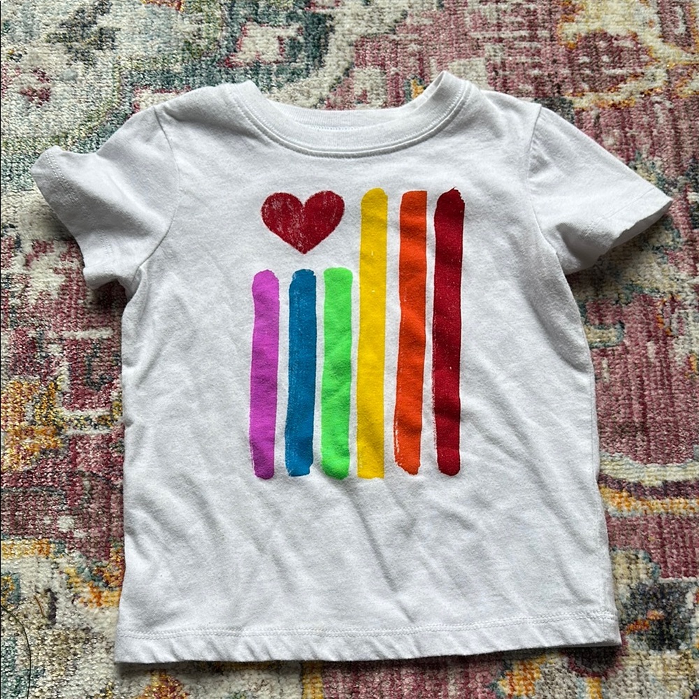 Colorful Heart Kids T-Shirt